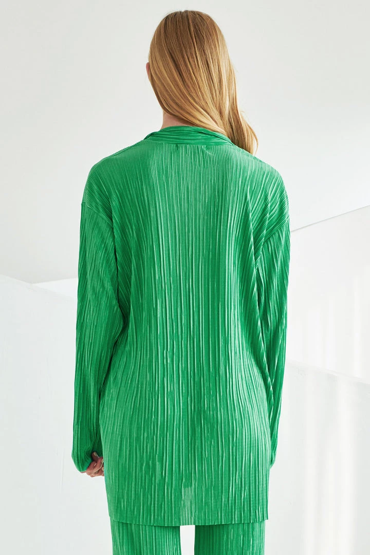 STORETS Maria Oversized Plisse Shirt WHAT'S NEW