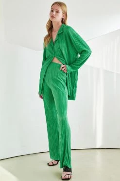 STORETS Maria Oversized Plisse Shirt WHAT'S NEW