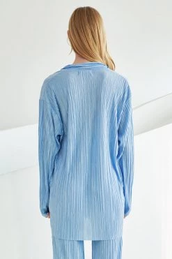 STORETS WHAT'S NEW Maria Oversized Plisse Shirt