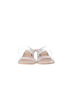 STORETS Clear Semi-wide Strap Sandals-Beige ACCESSORIES