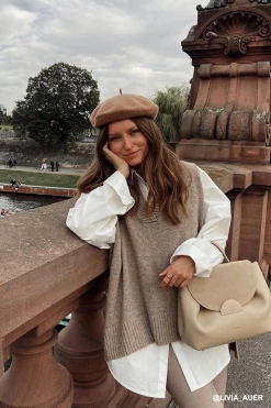 STORETS Influencer Lyla Oversized Knit Vest Knitwear