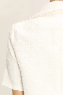 STORETS Noor Tweed Cropped Jacket CLOTHING