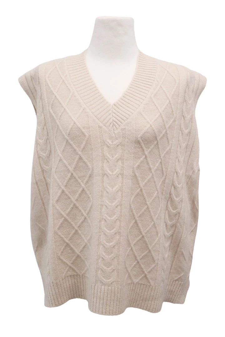 STORETS SALE Esther Cable Knit Vest