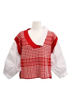 STORETS SALE CLOTHING Adalyn Layered Vest Shirt
