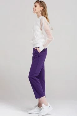 STORETS SALE Joan Beatles Purple Crop Pants