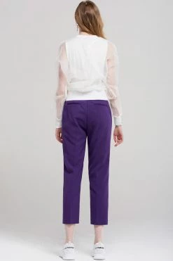 STORETS SALE Joan Beatles Purple Crop Pants