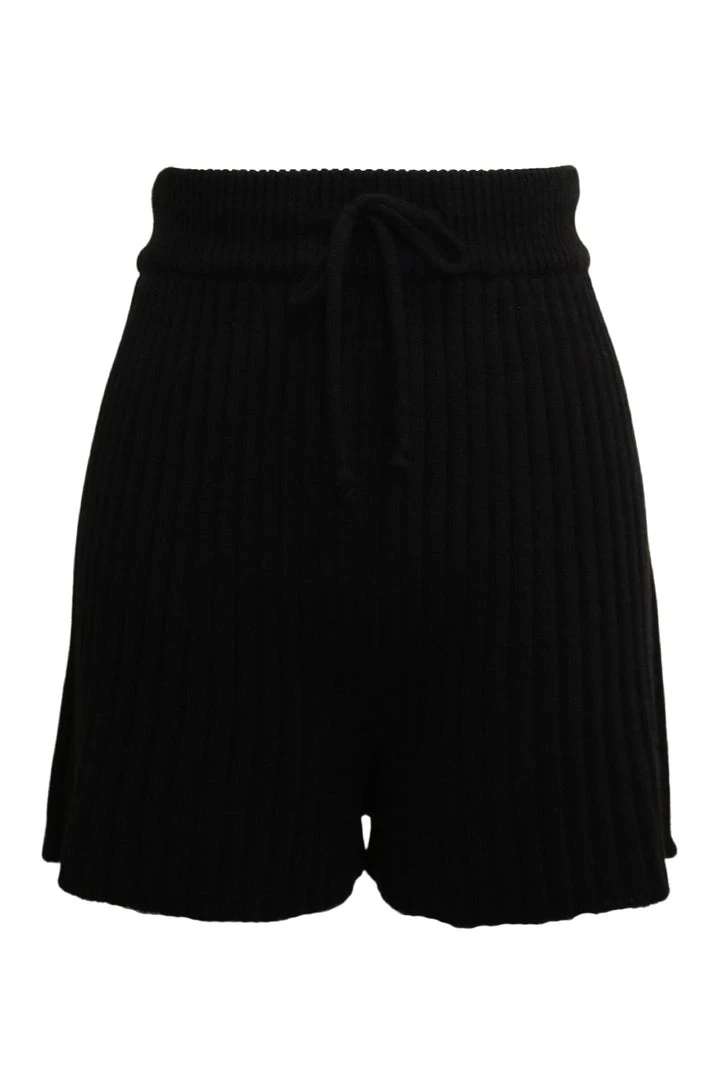 STORETS Aniya Ribbed Knit Shorts