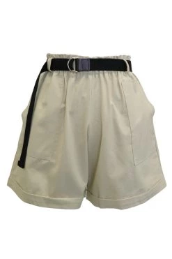 STORETS Noemi Folded Shorts And Belt Set