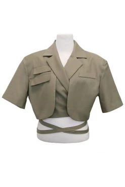 STORETS Macy Wrap Around Cropped Jacket