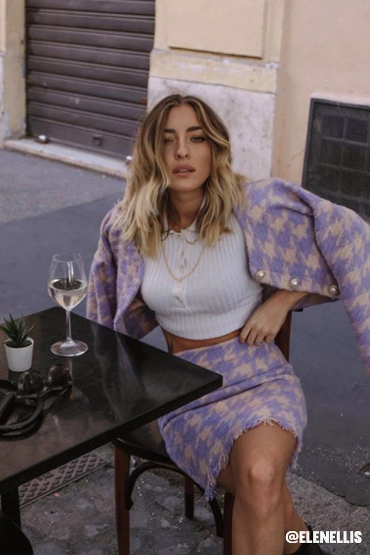 STORETS Lori Houndstooth 2 Piece Set CLOTHING