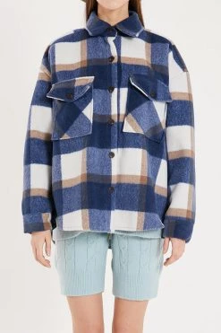 STORETS Frieda Two-Pocket Shacket CLOTHING