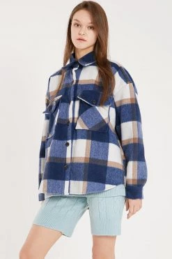 STORETS Frieda Two-Pocket Shacket CLOTHING