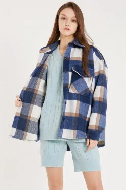 STORETS Frieda Two-Pocket Shacket CLOTHING