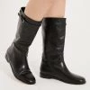 STORETS ACCESSORIES Sharon Pleather Middle Boots