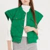 STORETS Tanner Diamond Quilted Crop Vest