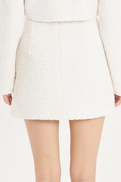 STORETS CLOTHING Antonella High Waisted Boucle Skirt