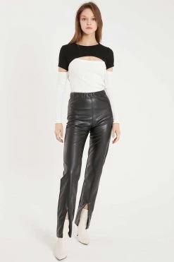 STORETS Collette Cutout Colorblock Top
