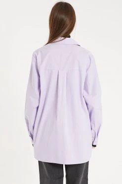 STORETS Miranda Side Button Shirt CLOTHING