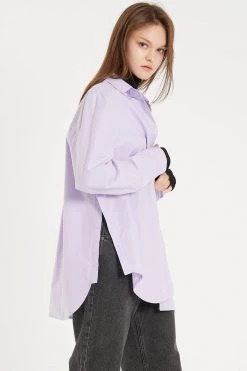 STORETS Miranda Side Button Shirt CLOTHING