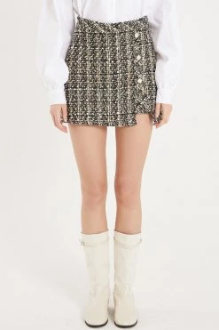STORETS Fay Tweed Mini Skort