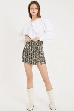 STORETS Fay Tweed Mini Skort