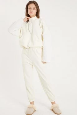 STORETS Kendall Boucle Sleeve Sweatshirt CLOTHING