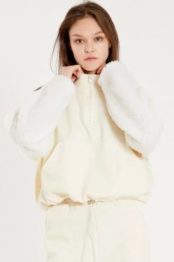 STORETS Kendall Boucle Sleeve Sweatshirt CLOTHING