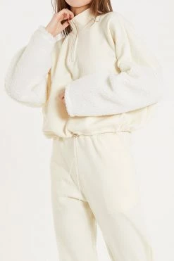 STORETS Kendall Boucle Sleeve Sweatshirt CLOTHING