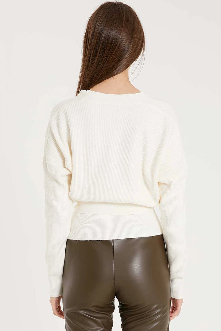 STORETS Dionne Double Button Cardigan With Belt CLOTHING