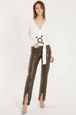 STORETS Dionne Double Button Cardigan With Belt CLOTHING