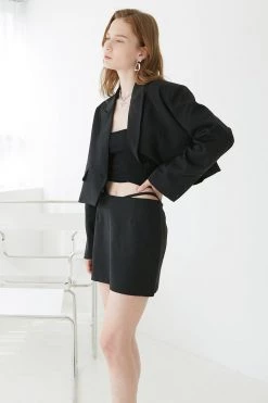 STORETS Hailey Oversized Cropped Jacket CLOTHING