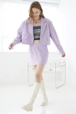 STORETS CLOTHING Hailey Oversized Cropped Jacket