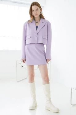 STORETS CLOTHING Hailey Oversized Cropped Jacket