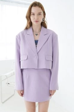 STORETS CLOTHING Hailey Oversized Cropped Jacket