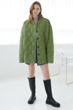STORETS Delilah Supersized Quilted Coat CLOTHING