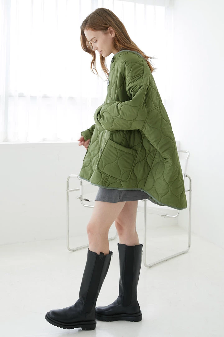 STORETS Delilah Supersized Quilted Coat CLOTHING