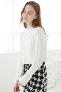 STORETS Arya Side Button Through Cardigan CLOTHING