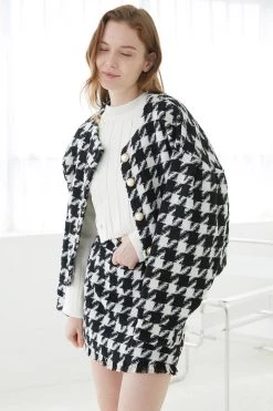 STORETS Lori Houndstooth 2 Piece Set CLOTHING