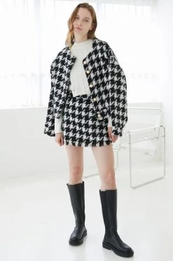 STORETS Lori Houndstooth 2 Piece Set CLOTHING