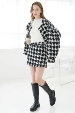 STORETS Lori Houndstooth 2 Piece Set CLOTHING