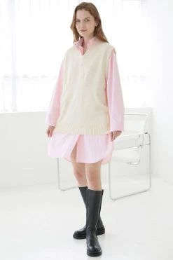 STORETS Allison Oversized Sweater Vest