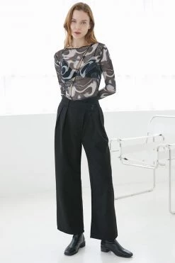 STORETS Brooklyn Wrap Suit Trousers CLOTHING