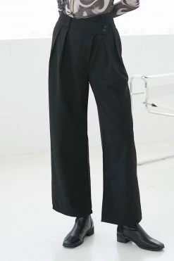 STORETS Brooklyn Wrap Suit Trousers CLOTHING