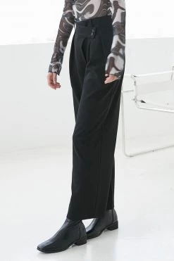 STORETS Brooklyn Wrap Suit Trousers CLOTHING