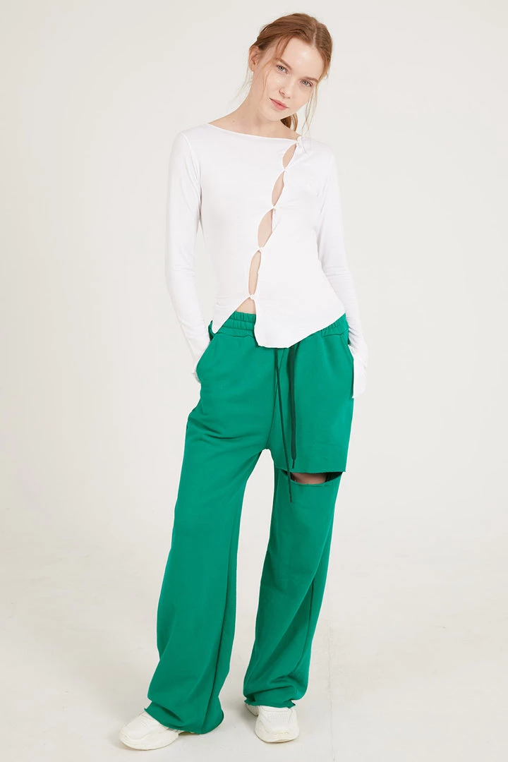 STORETS Nadia Slash Lounge Pants CLOTHING