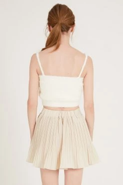 STORETS Bella Fluffy Top And Cardi Set CLOTHING