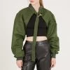 STORETS CLOTHING Mila Cropped Aviator Jacket