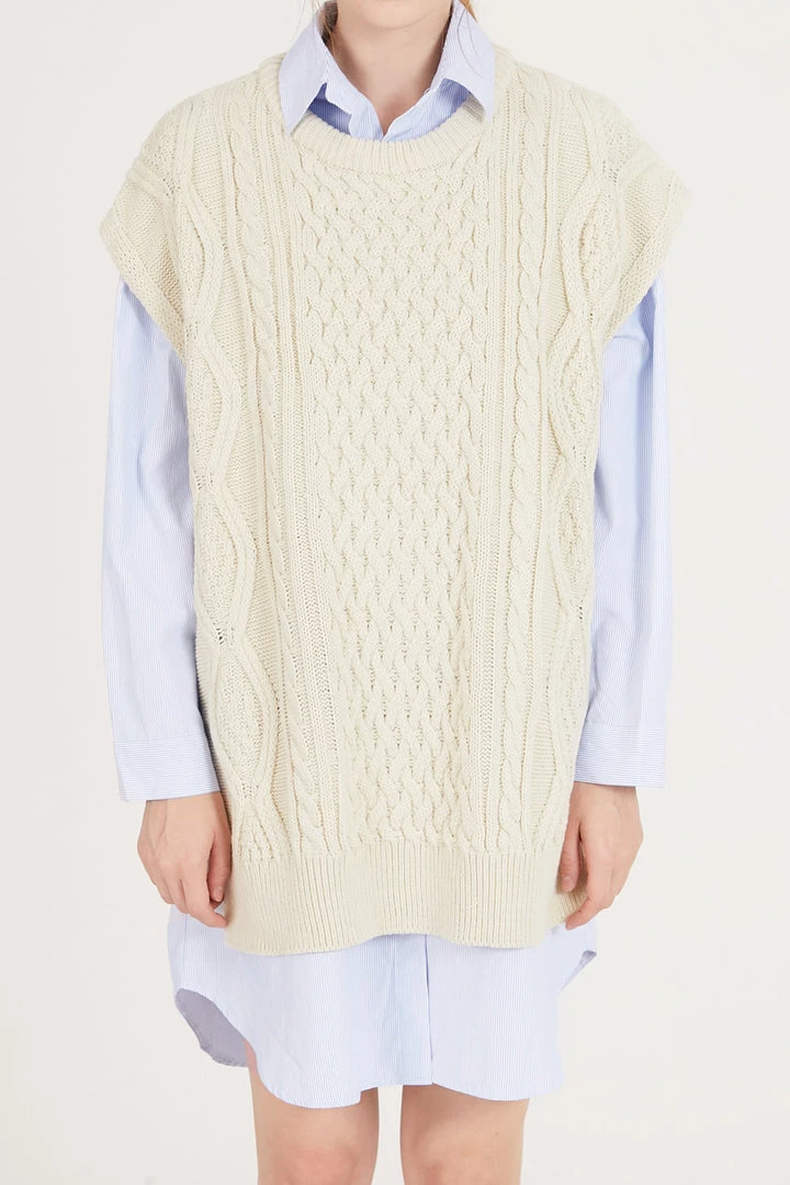 STORETS Harper Oversized Sweater Vest