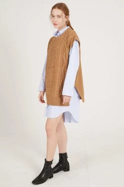 STORETS Harper Oversized Sweater Vest CLOTHING