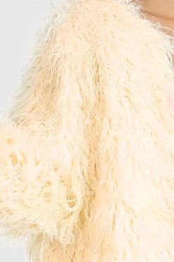 STORETS Valerie Fluffy Shaggy Jacket